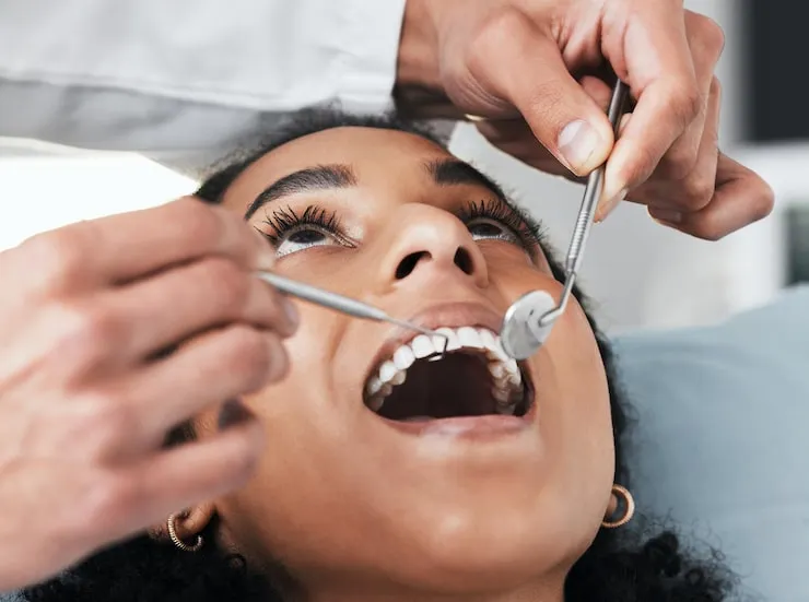 Professional teeth cleaning and scaling at White Dental Care
